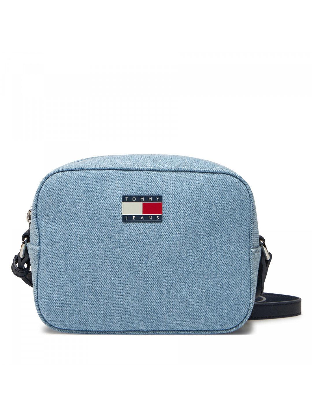 Kabelka Tommy Jeans Tjw Ess Must Camera Bag Denim AW0AW17289 Modrá